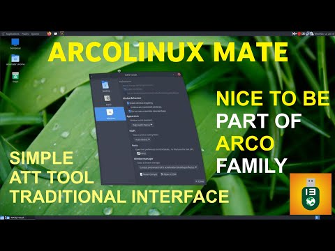 Arcolinux mate | Mate with Arco goodies and AUR access |Still a room for improvement