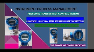 Honeywell_ST700_Pressure_Transmitter_Calibration_Hookup&Configuration_HART