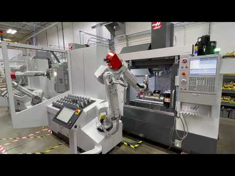 CNC Automation | Haas VF-2SS | MA-E | Quad Grippers