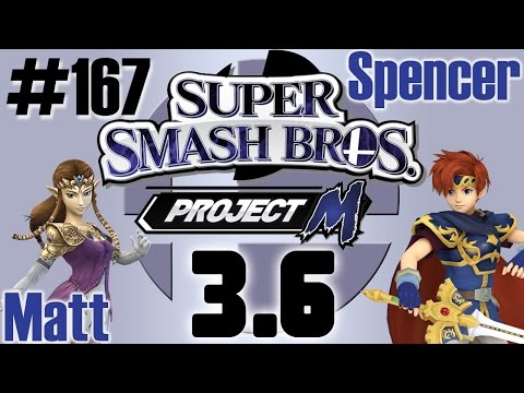 Super Smash Bros: Project M [3.6] Zelda Vs Roy | #167