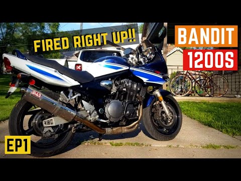 Super Cheap Suzuki Bandit 1200 First Start! Petcock Rebuild How-To - EP1