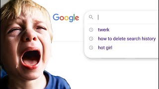Parents check Kid's Search History...