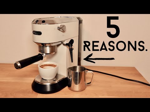 BUY This Espresso Machine...You Can Thank Me Later. Delonghi Dedica