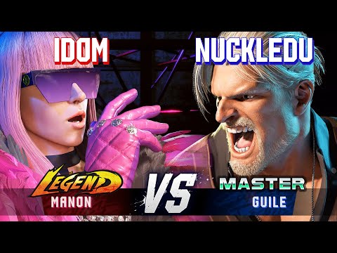 SF6 ▰ IDOM (Manon) vs NUCKLEDU (Guile) ▰ High Level Gameplay