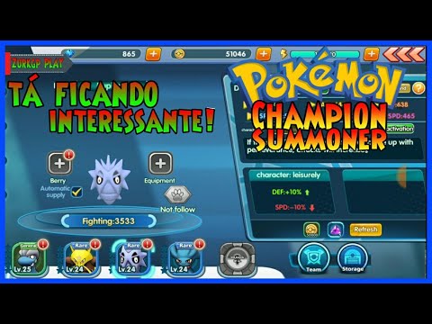 Está Ficando Interessante! Vou Ter Um Tyranitar • Pokémon CHAMPION SUMMONER