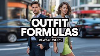 Episode 5 Outfit Formulas That Always Work  Fashion Tips for Men & Women