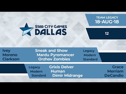 SCGDFW: Round 12 - Ivey, Moreno, Clarkson vs Grace, Merriam, DeCandio | Legacy