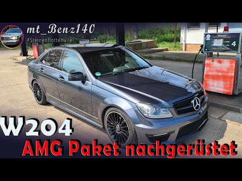 Fahrzeugvorstellung W204 I AMG Paket nachrüsten Kosten? I C-Klasse I Sternenflotte Halle