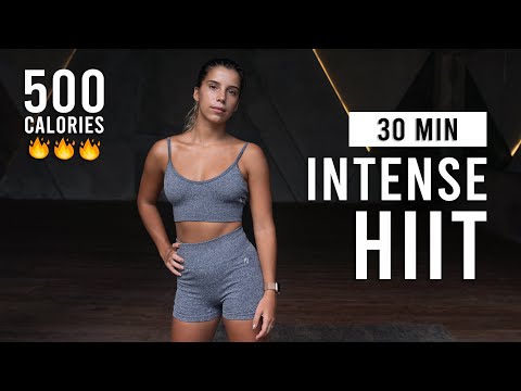 30 Min Intense HIIT Workout For Fat Loss (No Equipment, No Repeat, Home Workout)