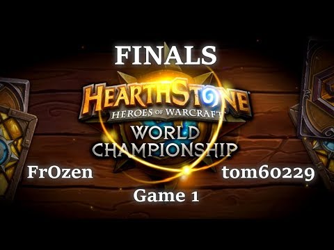 FrOzen vs tom60229 game 1 | Finals | Hearthstone World Championship 2017