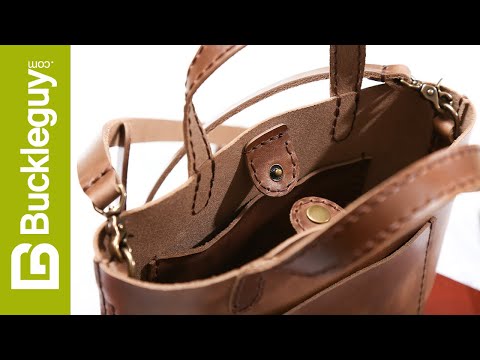 DIY Leather Bucket Bag Kit