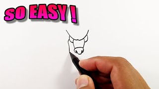 How to draw a chinese dragon head | Easy Drawings