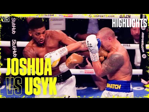 Anthony Joshua vs Oleksandr Usyk | Boxen | DAZN Highlights
