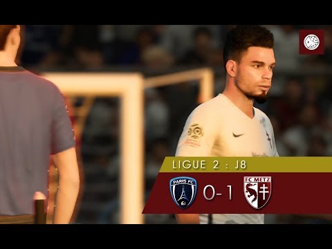 FC METZ RP [☨21] Résumé Paris FC - FC Metz (Ligue 2/J8)