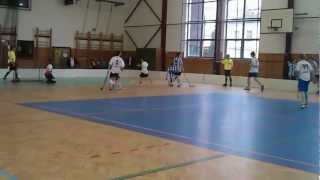 preview picture of video 'Floorball Club Falcon 4:3 BILLY BOY Mladá Boleslav B   1.třetina 6.4.2012'