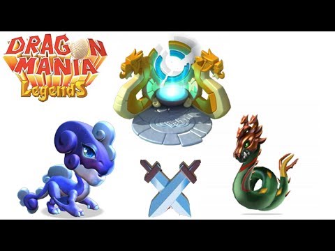 Fight Enchant Dragon Battie , Gameplay , Dragon Mania Legends - part 637