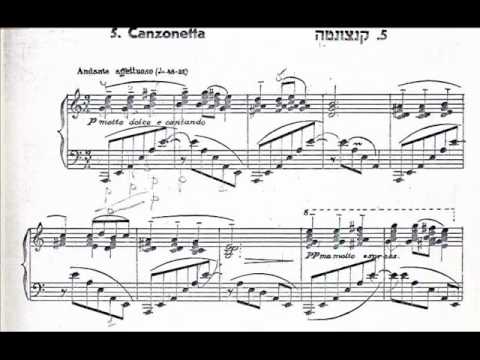 Paul Ben-Haim - 5 Pieces for Piano Op.34