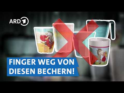Labortest: Wie bedenklich sind Melamin-Becher wirklich? | Markt WDR