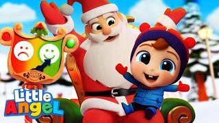 Naughty or Nice (Christmas Song) |  Little Angel Kids Songs &amp; Nursery Rhymes