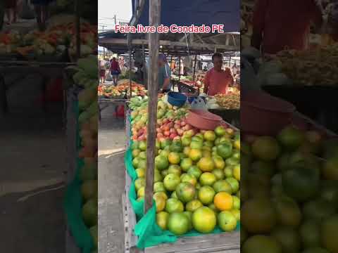 Feira livre de Condado PE