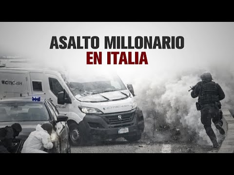 Explosión, asalto y botín millonario en Italia. Así fue el robo a un camión blindado | DNews