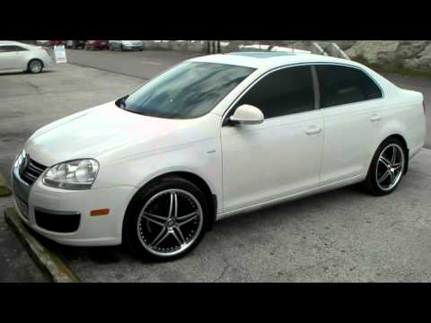 DUBSandTIRES.com 2010 Volkswagen Jetta 18\" Inch Motegi MR-107 Machine Black Rims Miami Hollywood