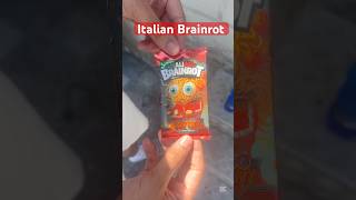 Italian Brainrot Pack Opening! #brainrot #bombardinocrocodilo #packopening #funny