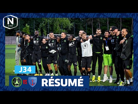 J34 I Paris 13 Atletico - US Concarneau  (2-1), le résumé I National FFF 2024-2025
