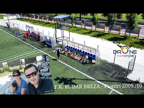 F.K. RUDAR Breza ⚒ - Ilidža prijateljska utakmica - PIONIRI 2009/10 #dronephotography #djimini2