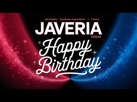 JAVERIA Happy Birthday Song | JAVERIA Name Meaning🎂🎈 #birthday #happybirthdaysong #javeria