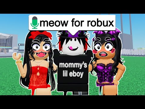 REICHER E-BOY trollt im Roblox-Sprachchat 2!