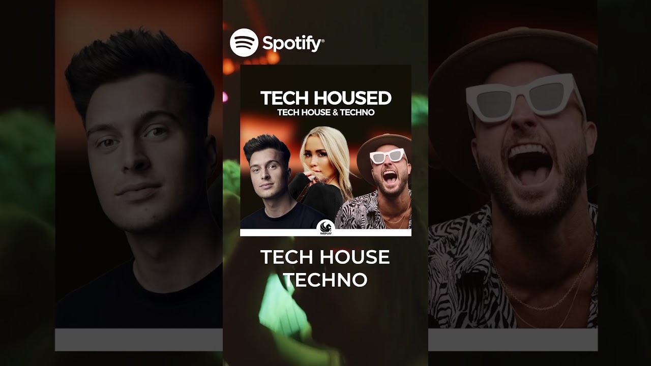 Go follow the best Tech House & Techno playlist on Spotify!!!