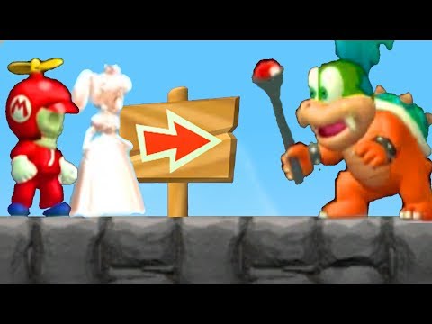Skeleton Mario SAVES Peach 😱 Video