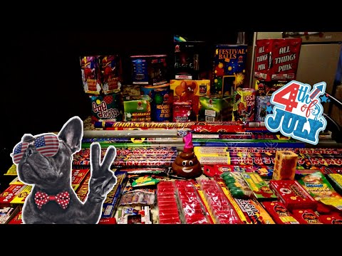 4TH OF JULY BUDGET FIREWORK HAUL!!!