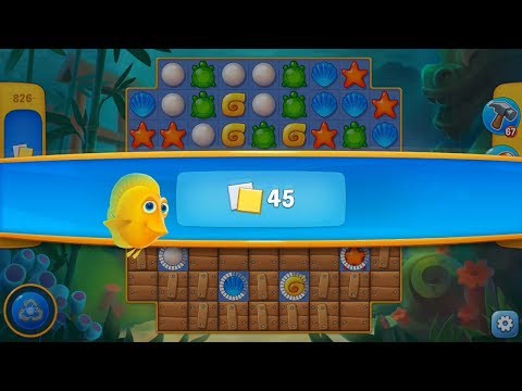 Fishdom. Level 826