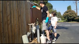 How NOT to Stain a Fence with an Ace Pump Sprayer and OLYMPIC WATERGUARD | What you should do!