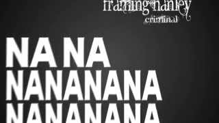 Framing Hanley - Criminal lyric video