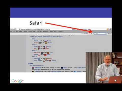 lesson 1 6 - How to find text in a document; Control-F; CMD-F