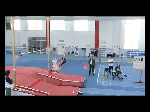 Pole Vault W U23 and Senior Romanian Athletics Indoor 25 02 2022