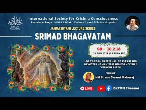 SB_10.2.18-Lord's form is eternal, to please His devotees He manifest His form with / without birth!