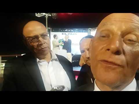 Jorge Firpo tras ganar el GP José Pedro Ramírez con Gandhi Di Job