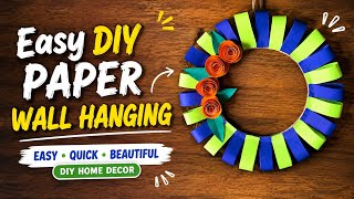 Easy diy paper wall hanging //easy diy paper craft 