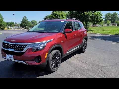 2022 KIA SELTOS NIGHTFALL TURBO AWD IN MARS ORANGE Car Review & Test Drive Cars and Crips