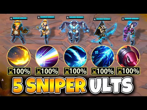 WE PLAYED 5 GLOBAL SNIPERS WITH 100% CDR AND SPAMMED OUR ULTIMATES ALL GAME!