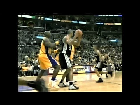 Karl Malone Defense on Tim Duncan | 2004 Playoffs WCSF Game 6