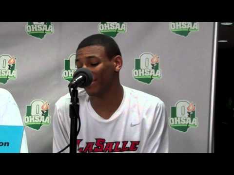 La Salle's Brandon Neel OHSAA State Semifinals