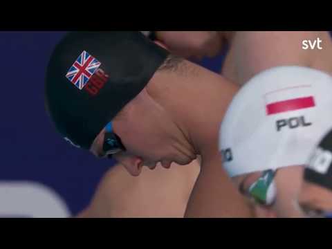 BEN PROUD BREAKS TEXTILE WR IN 50M FREESTYLE - Swimming European Championships 2018