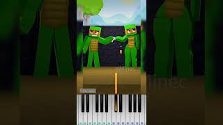 Download lagu JJ and Mikey - Drawing Challenge | Maizen Minecraft Animation @EllaToonss - Piano Tutorial mp3