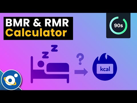 Metabolic Rate (BMR vs. RMR) explained in 90 seconds