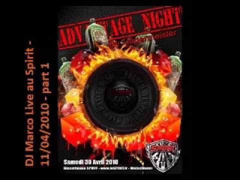 Discotheque Le Spirit - DJ Marco mix live - Mix Session reconstituée